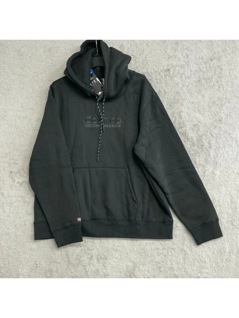 💥   Signature Men's L Women's  XL Costco Hoodie Unisex Black  J2115